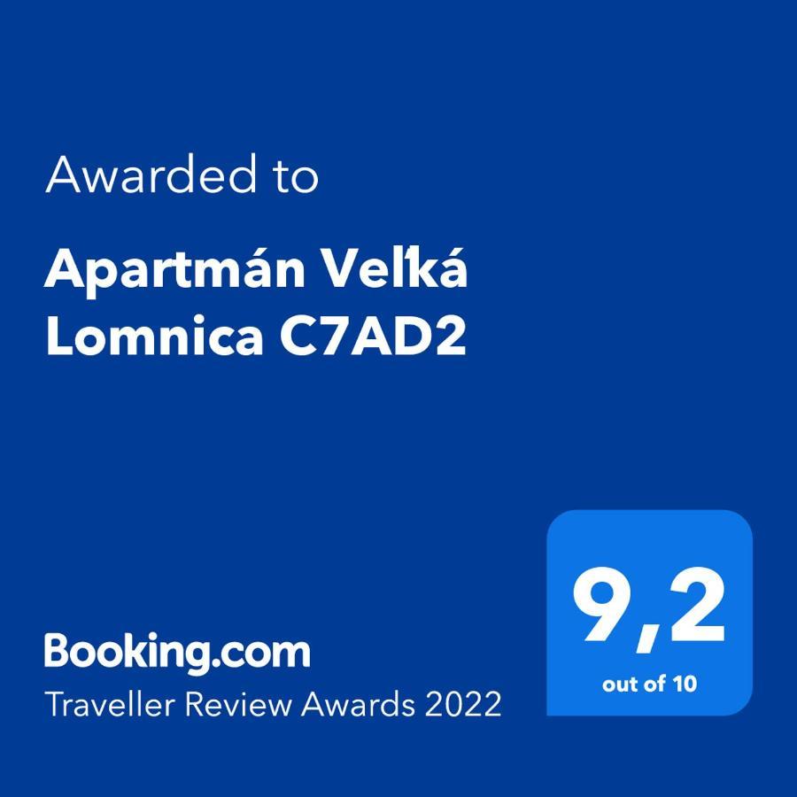 Apartman Velka Lomnica C7Ad2 Appartement Buitenkant foto